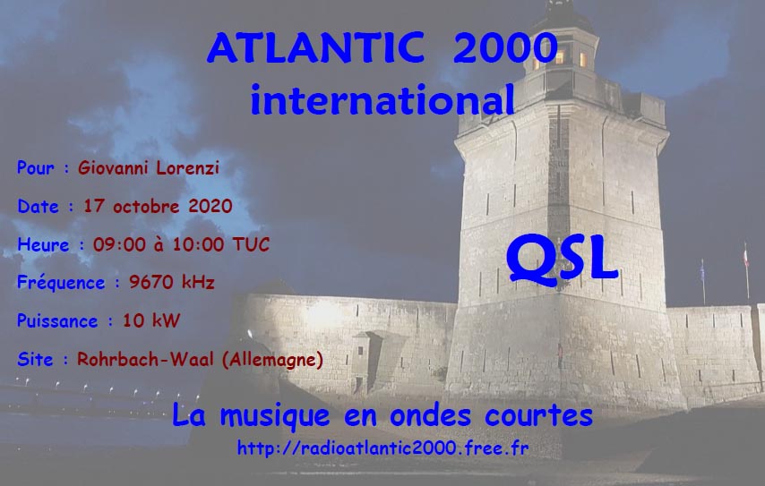 RADIO ATLANTIQUE 2000