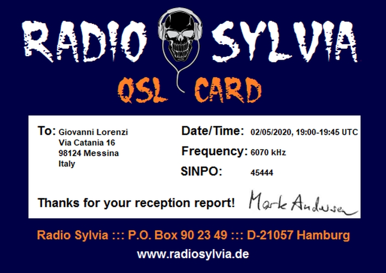 RADIO SYLVIA